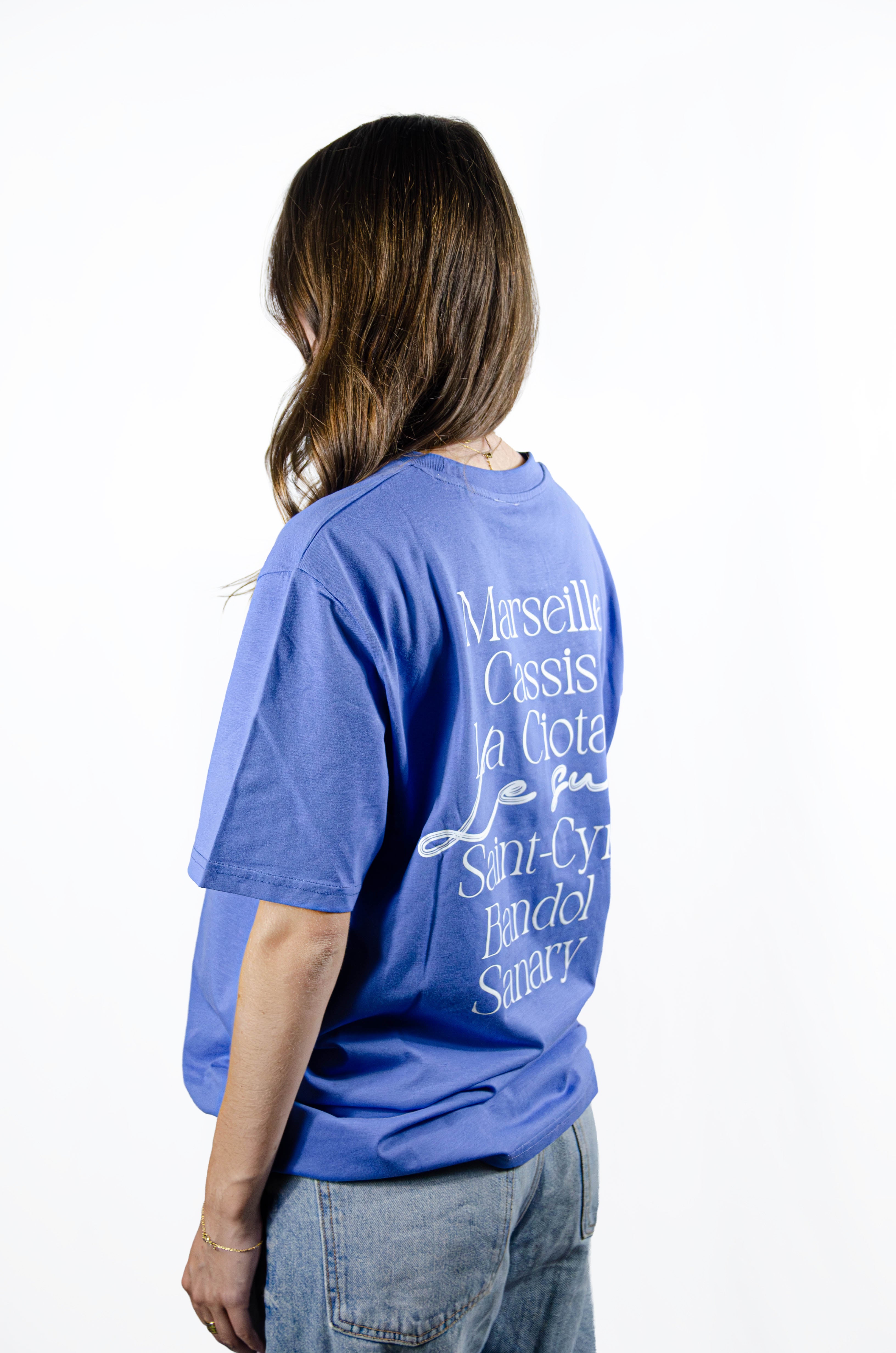 T-shirt Città - Azzurro