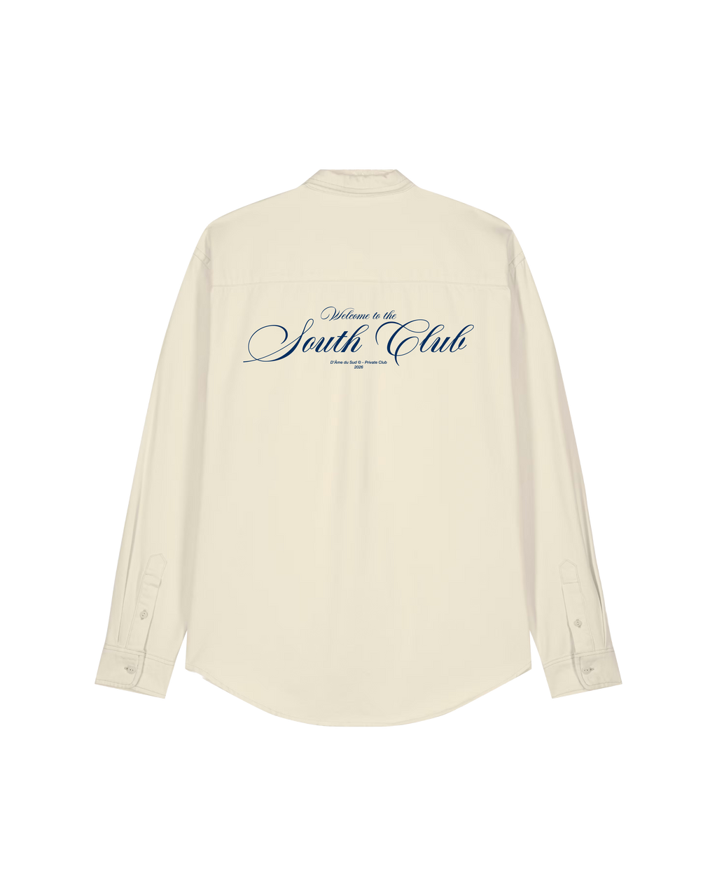 Surchemise South Club - Crème