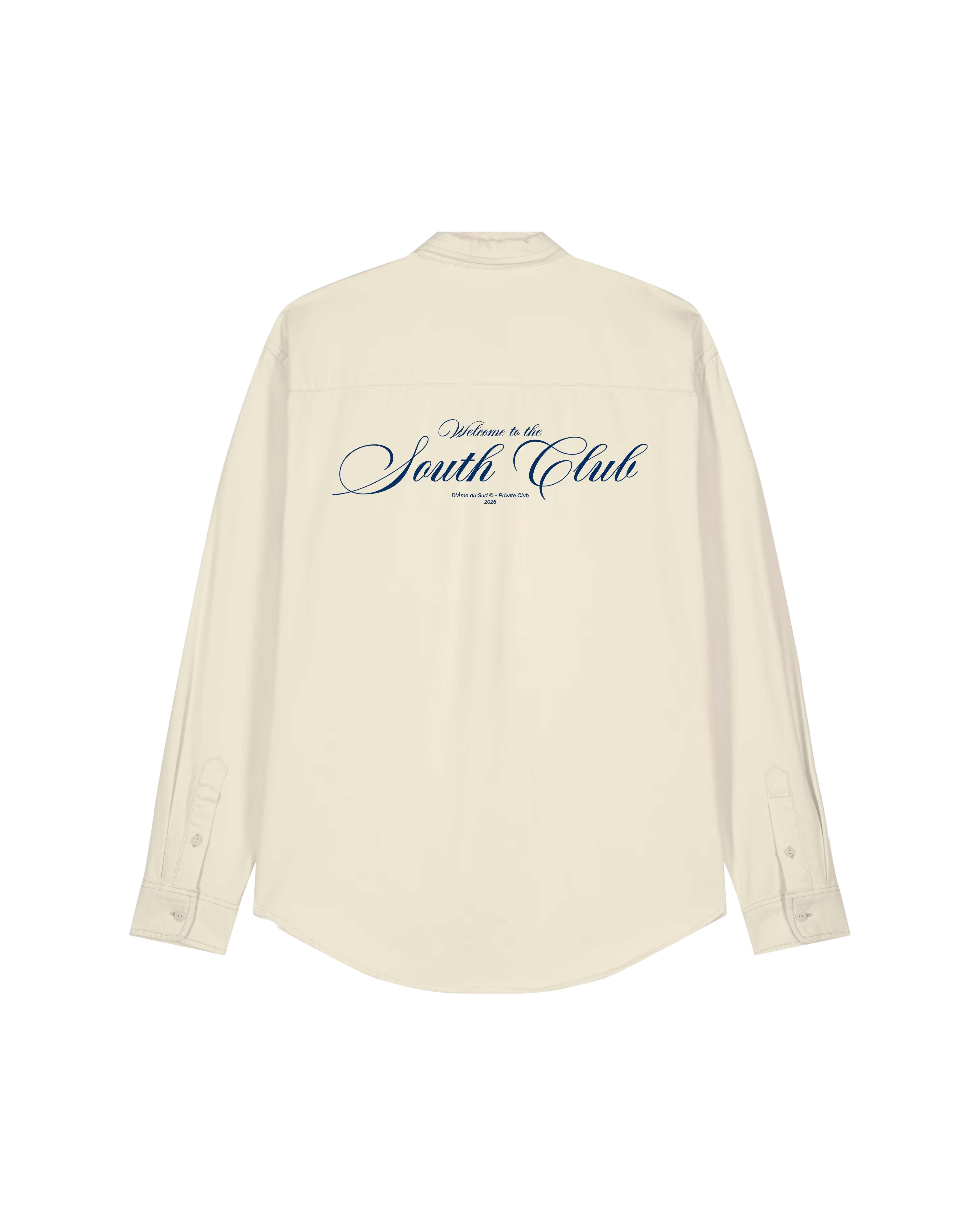 Surchemise South Club - Crème
