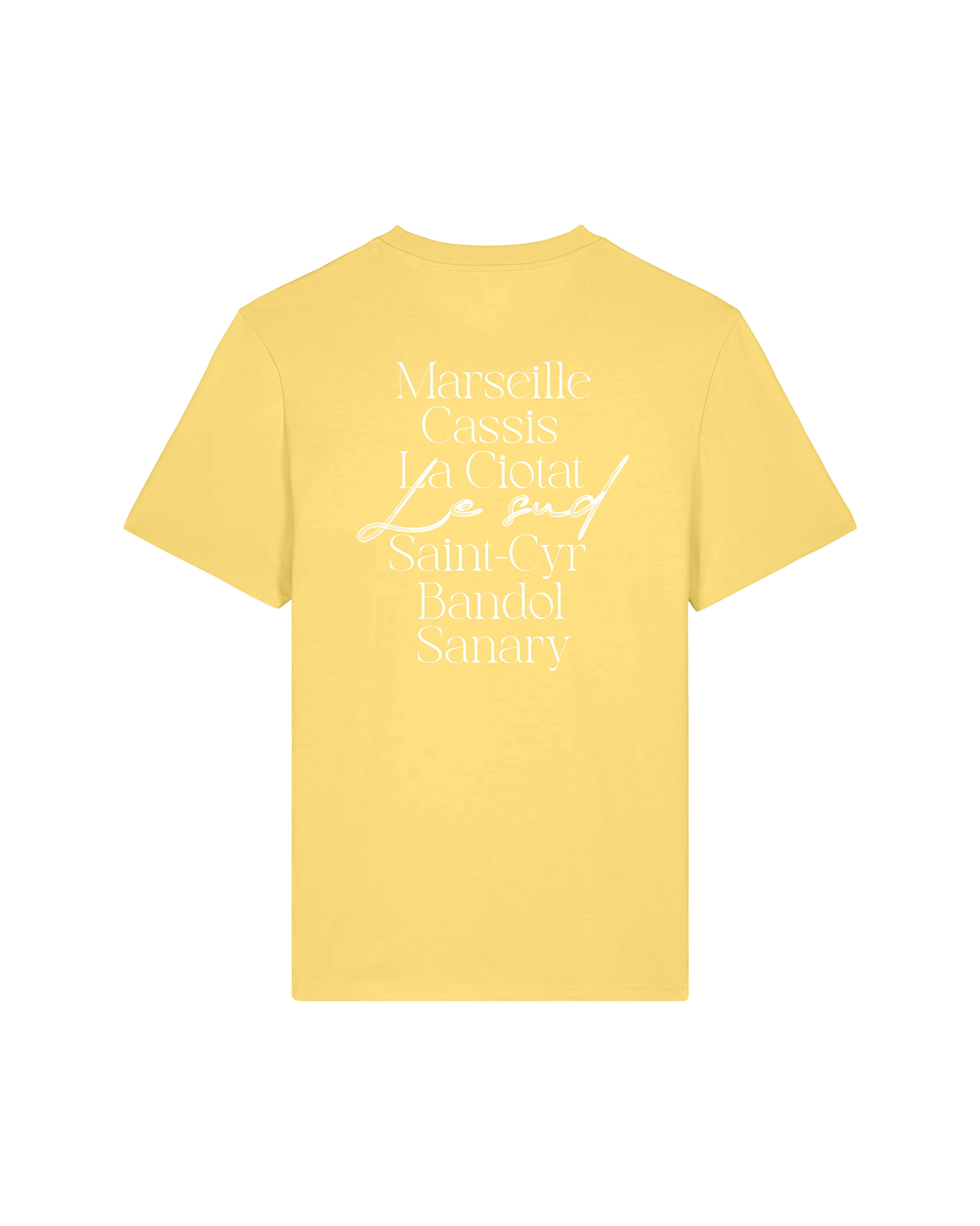 Le Tee-Shirt Ville - Jaune