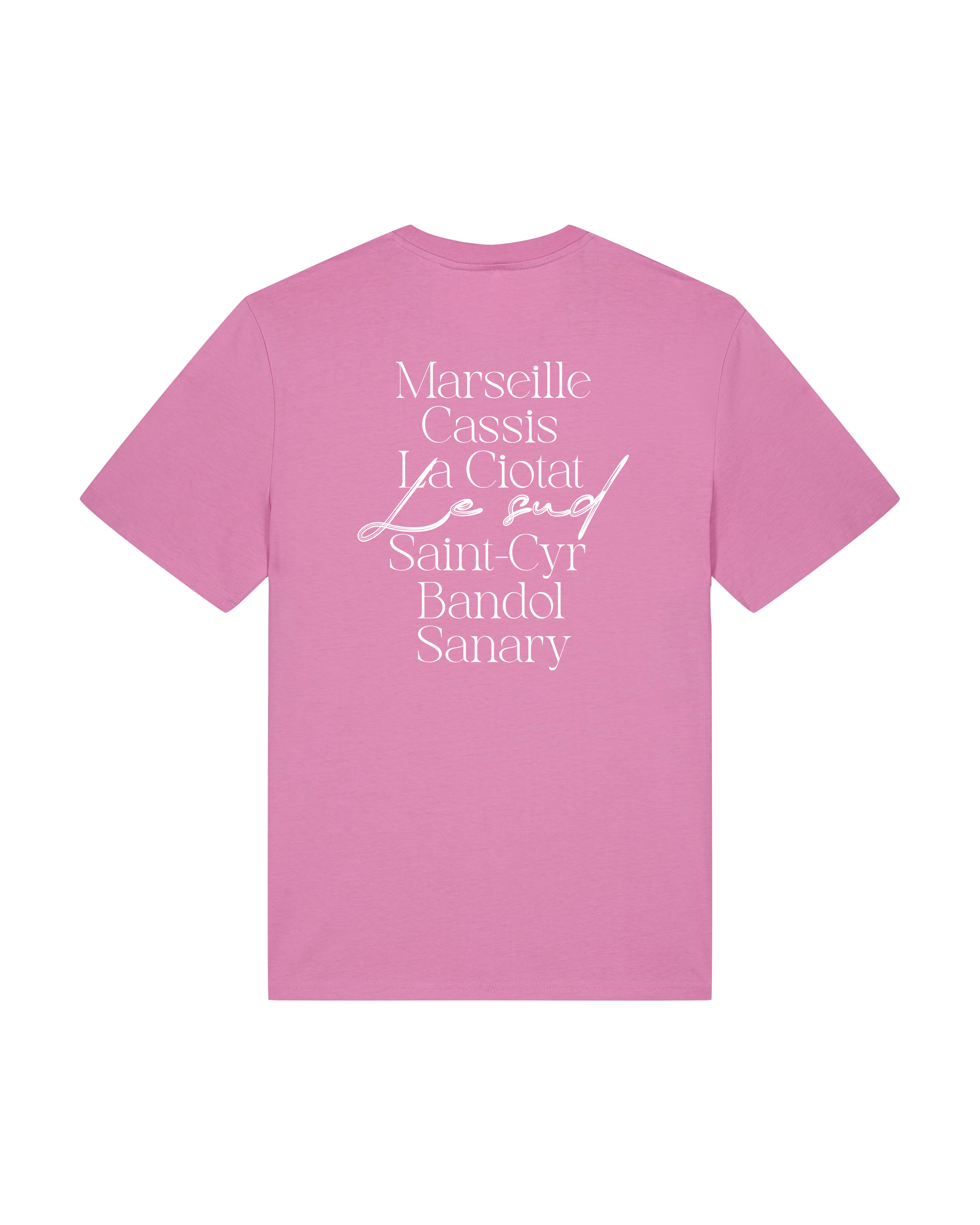 Le Tee-Shirt Ville - Rose Bonbon