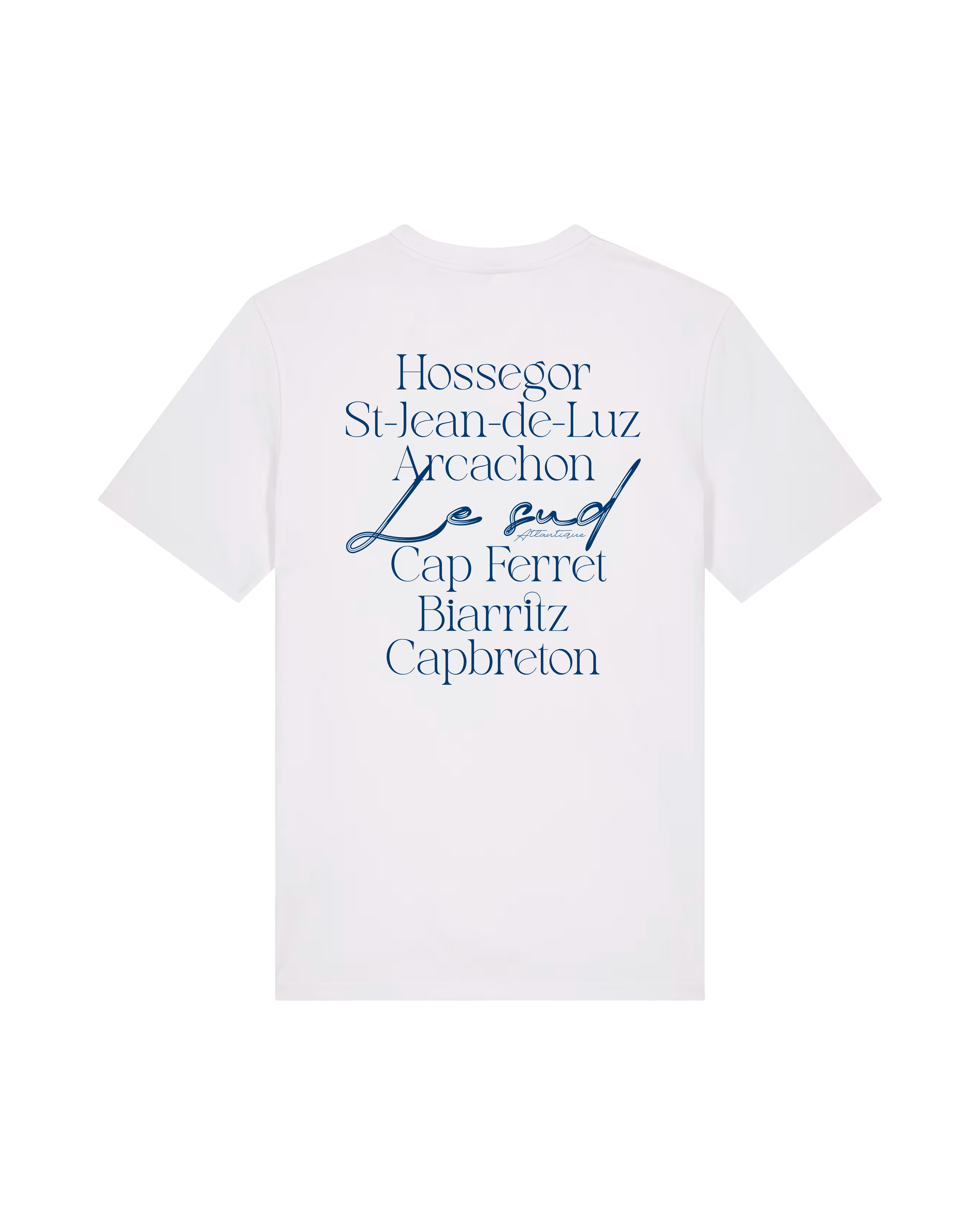 Le Tee-Shirt Ville Atlantique - Bleu