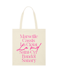 Le Tote-bag du sud - Crème/Rose