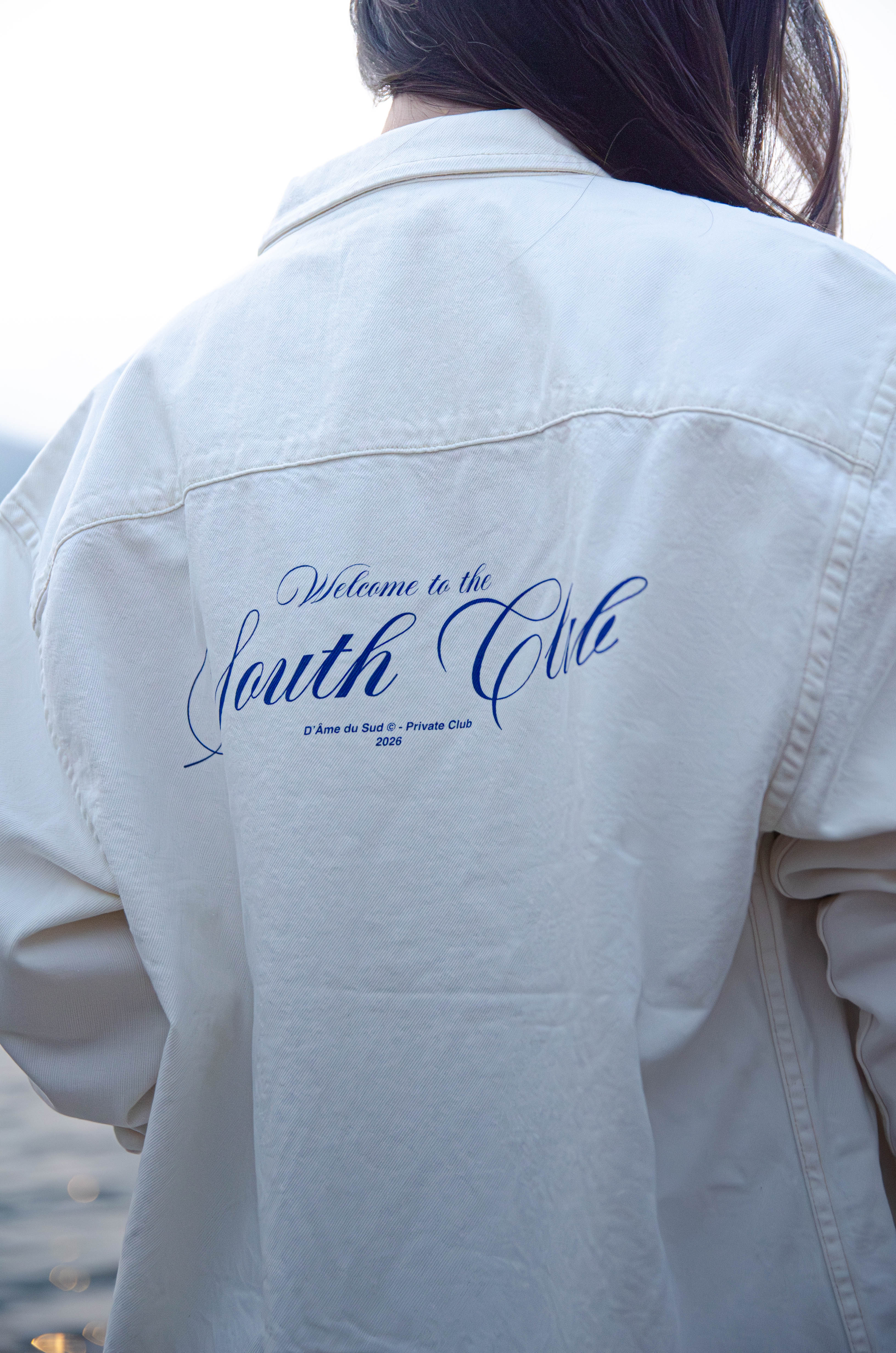 Surchemise South Club - Crème