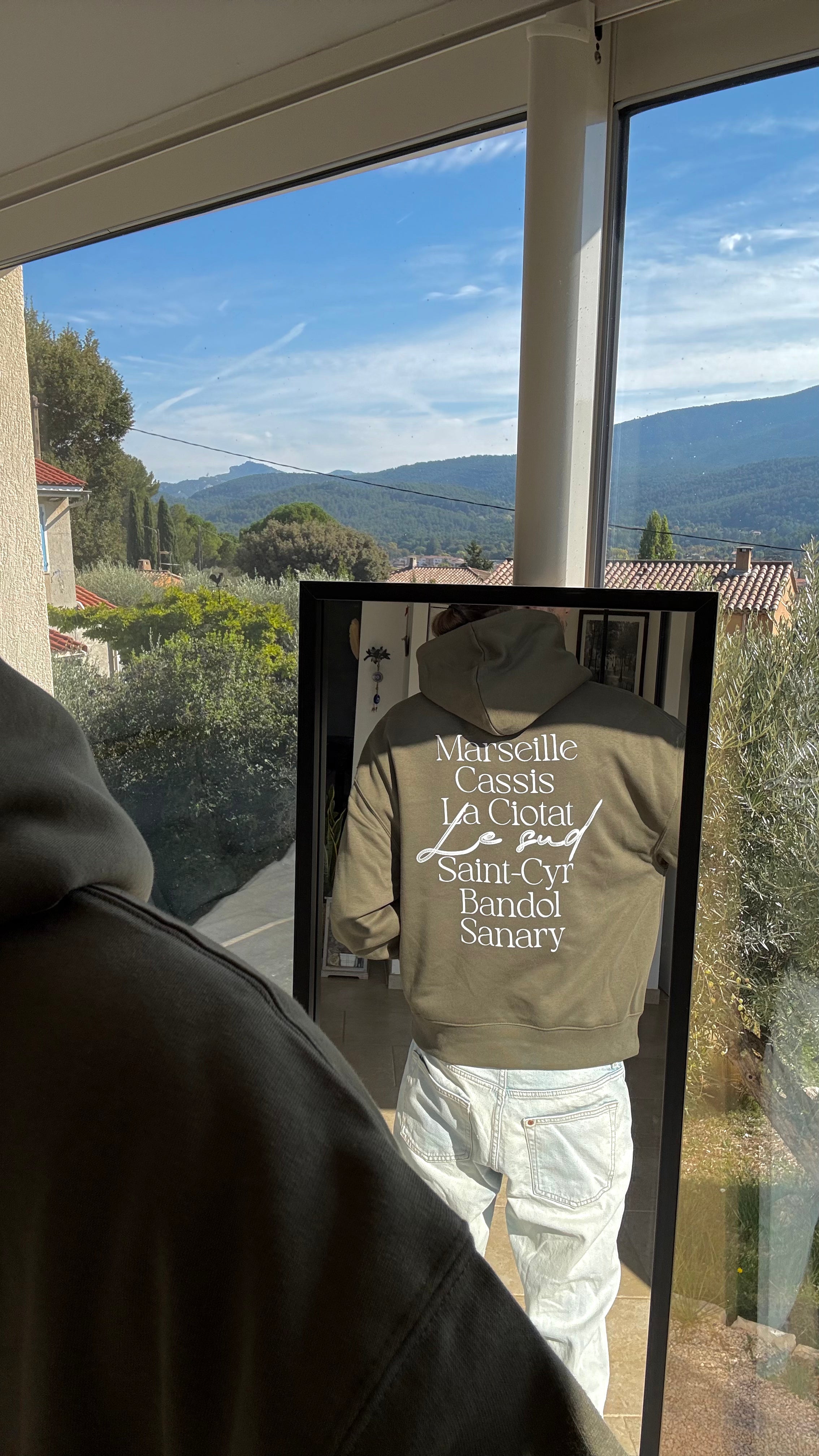 Sweat à capuche Kaki - Le Sud