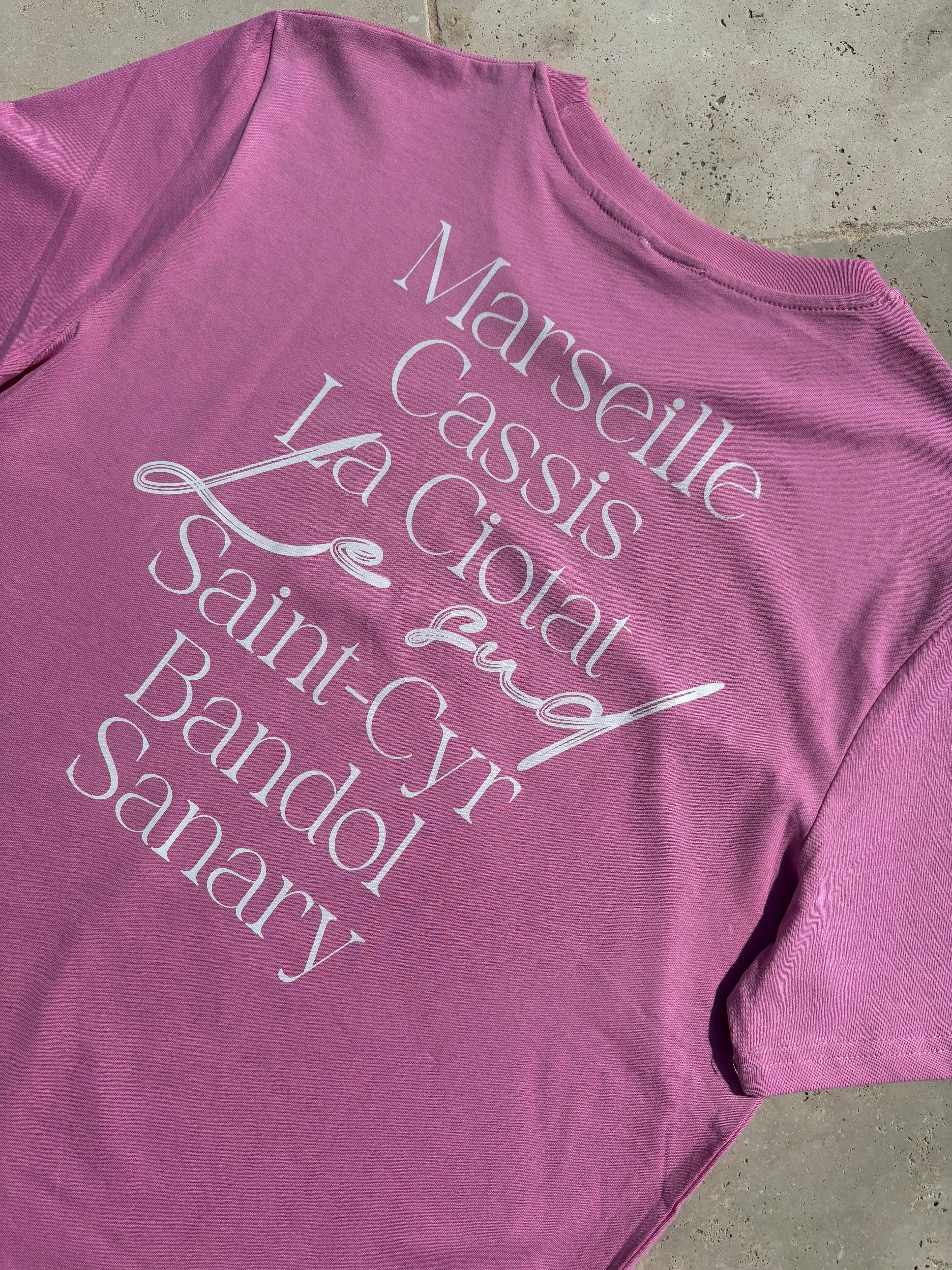 Le Tee-Shirt Ville - Rose Bonbon