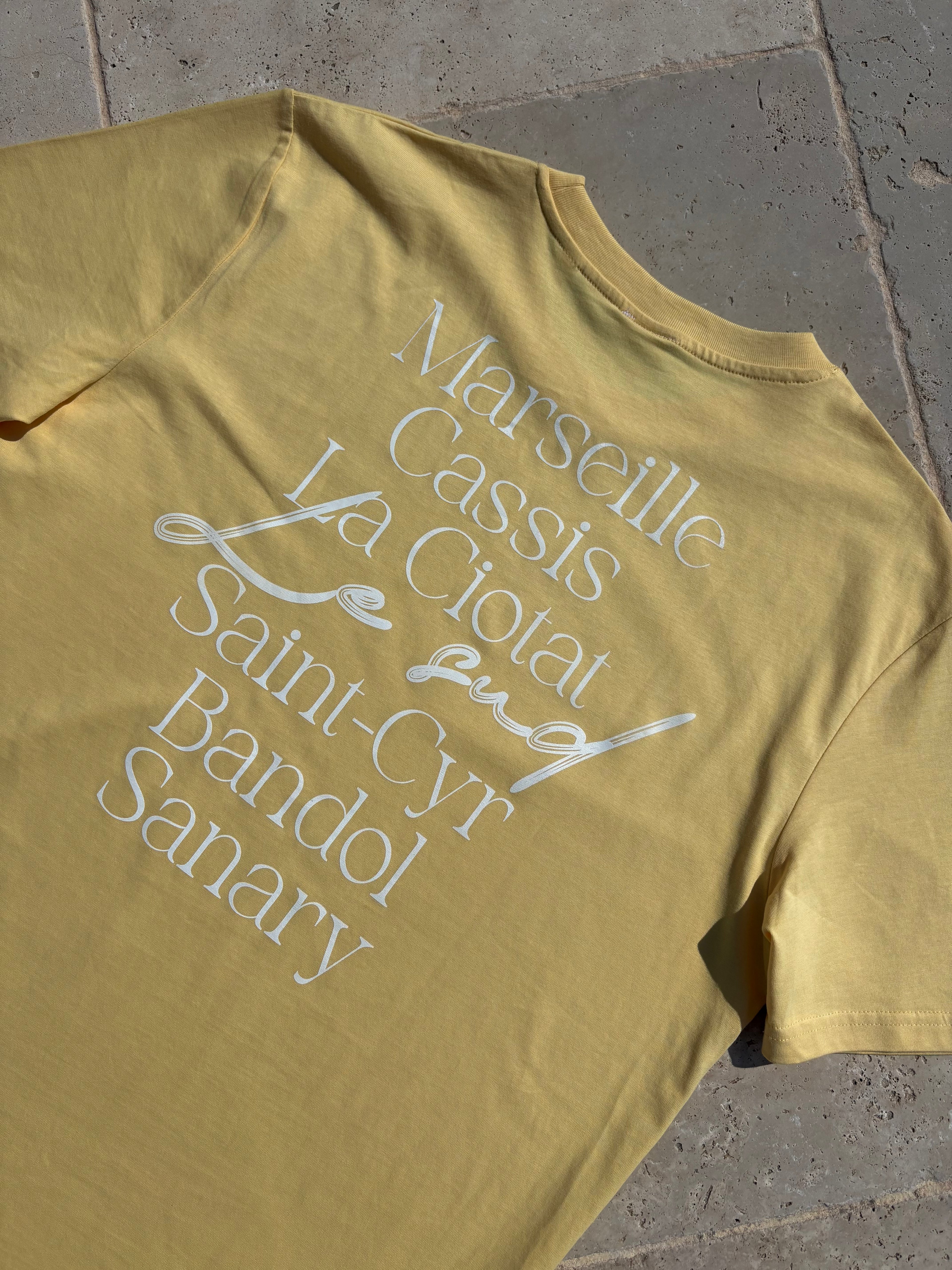 Le Tee-Shirt Ville - Jaune