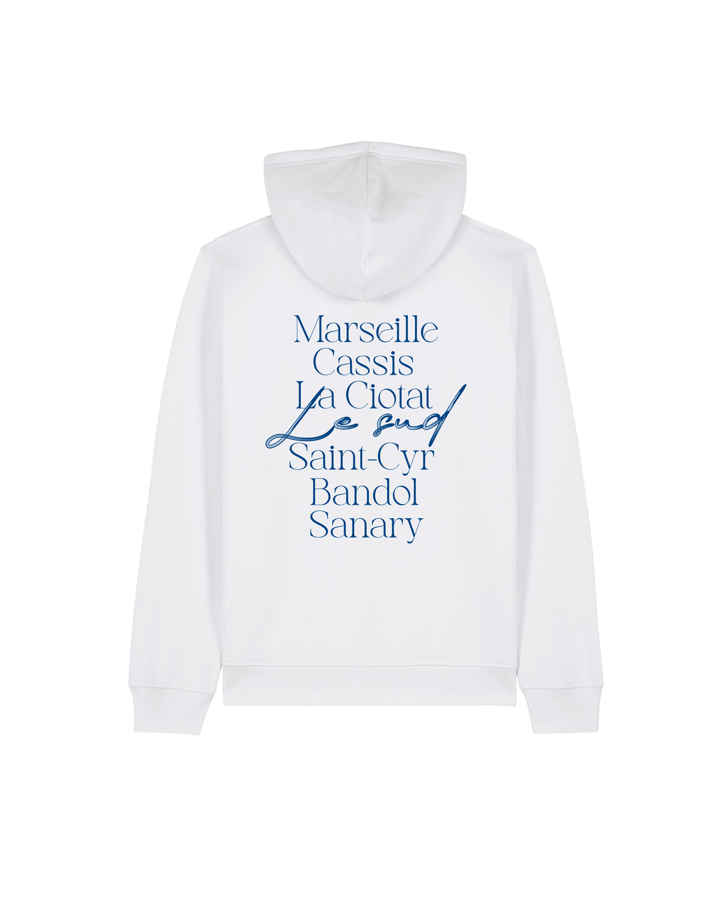 Pull Zip Blanc - Le sud