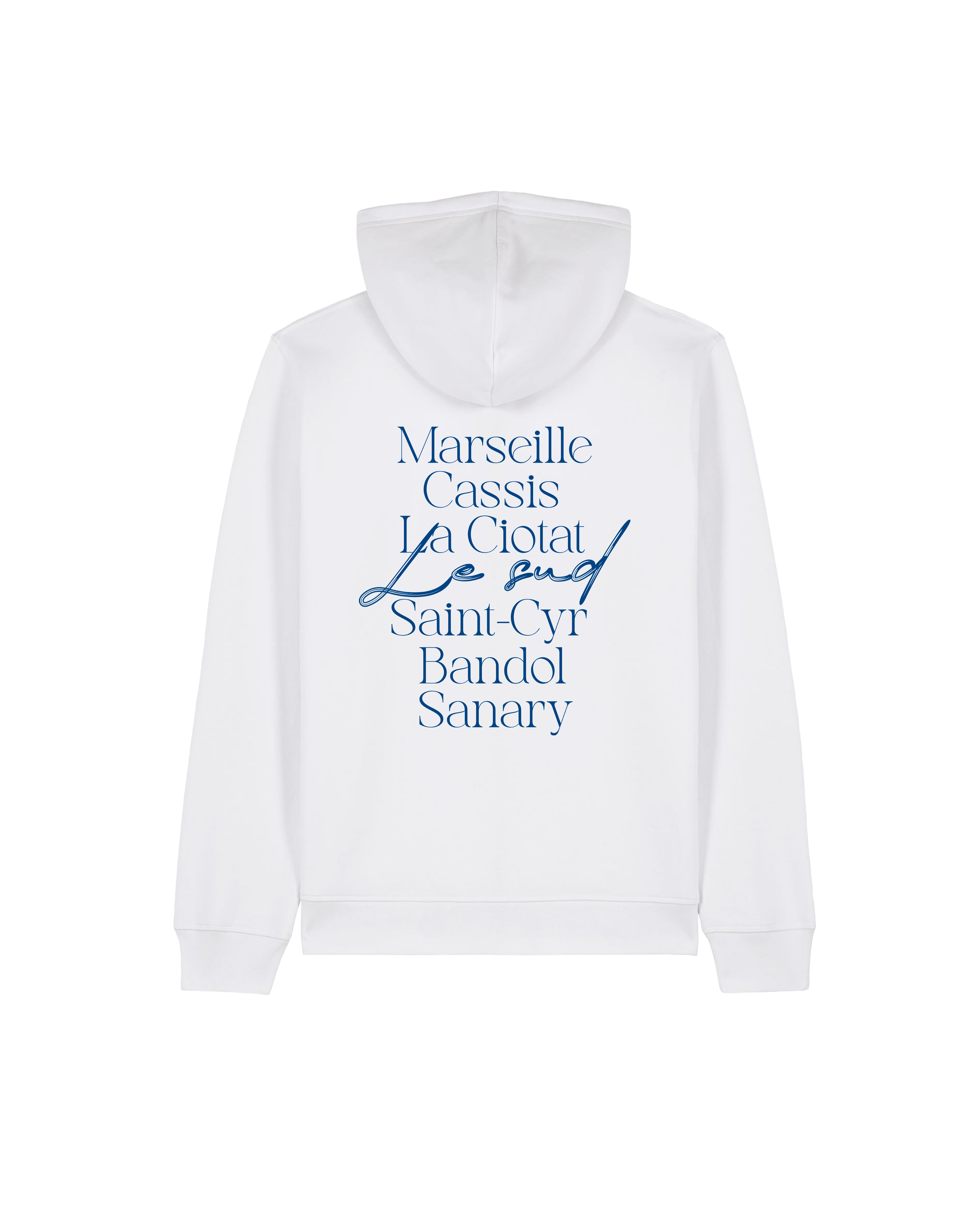 Pull Zip Blanc - Le sud