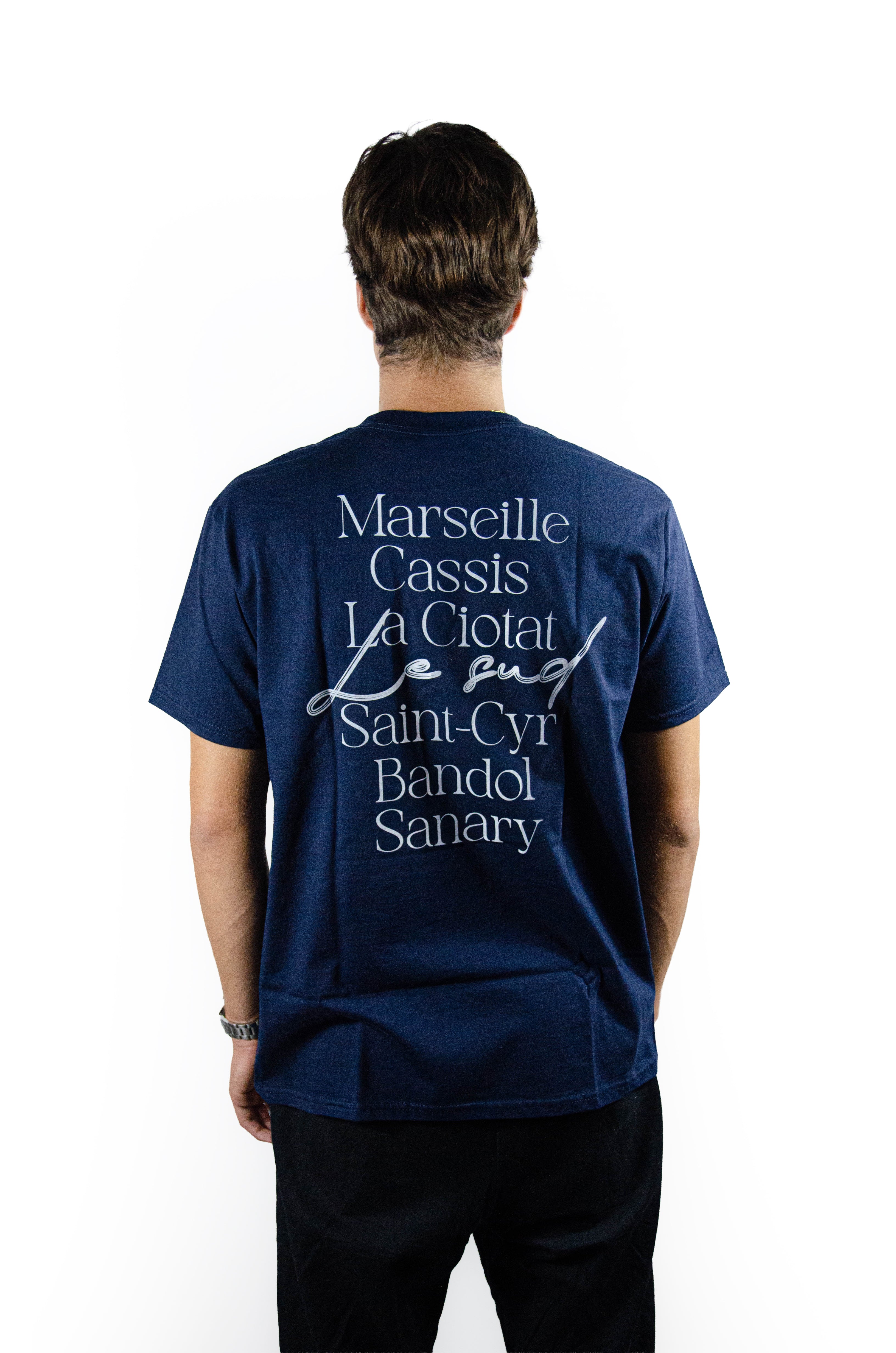 T-shirt Città - Blu navy