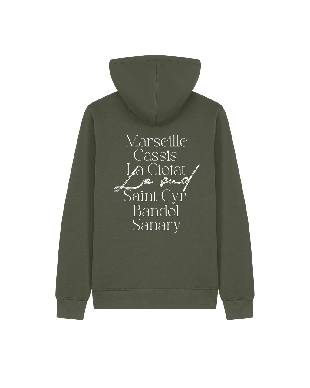 Le Pull à Zip Ville - Kaki