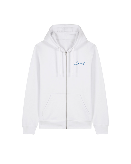 Pull Zip Blanc - Le sud