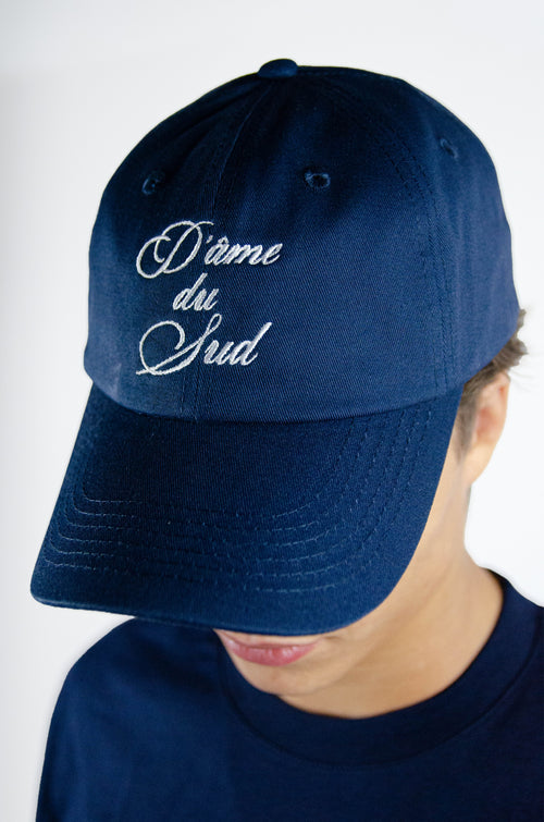 La Casquette Calligraphie - Marine