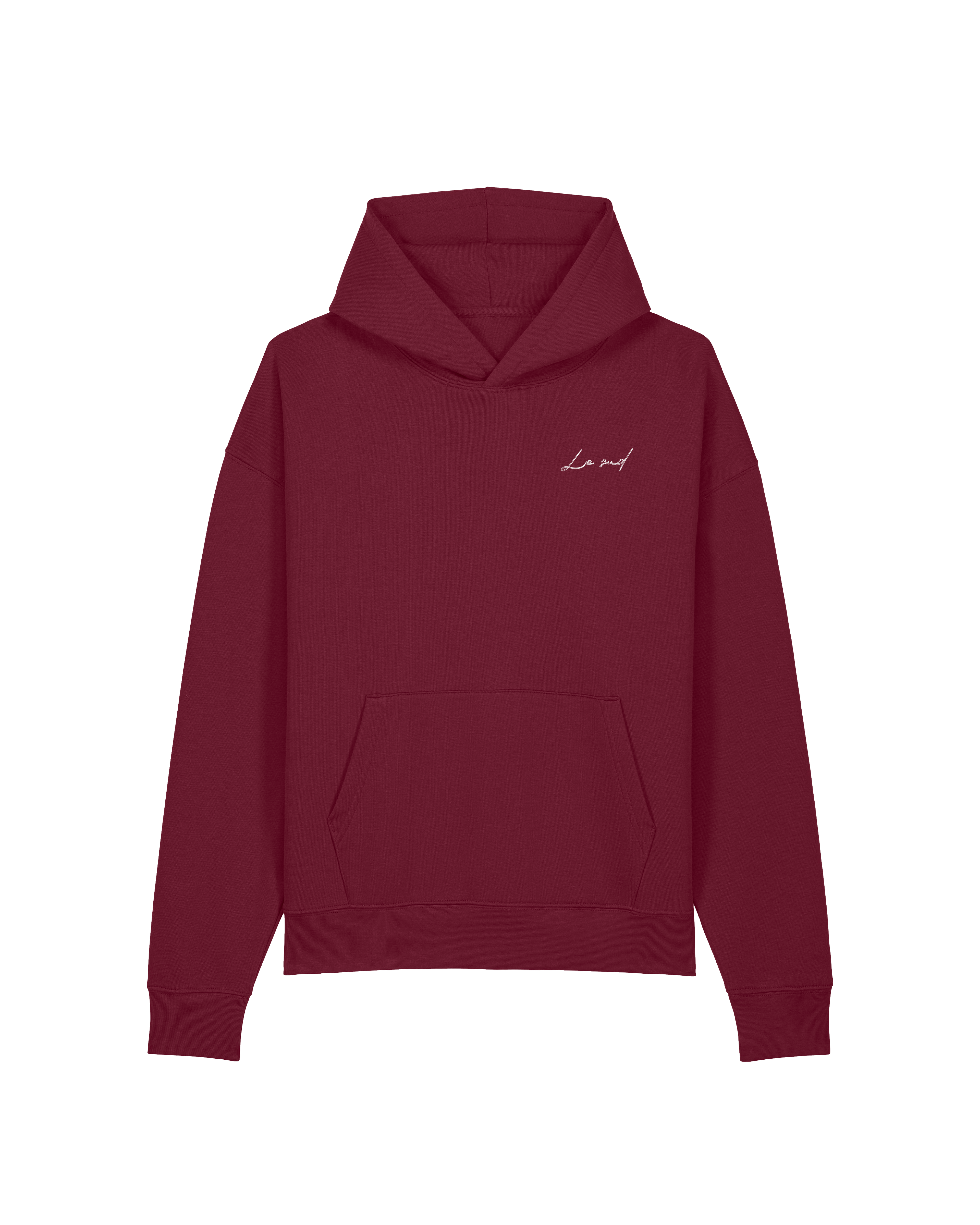 Sweat à capuche Bordeau - Le Sud