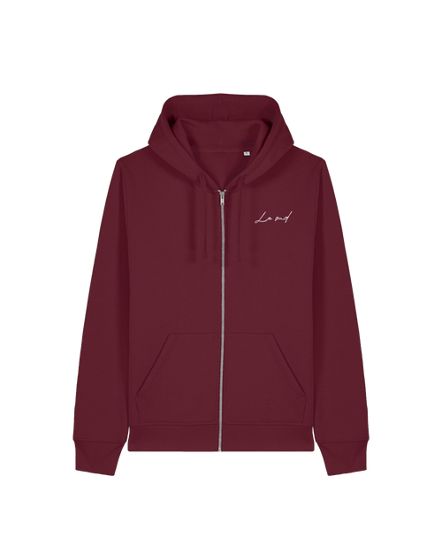Pull Zip Bordeau - Le sud