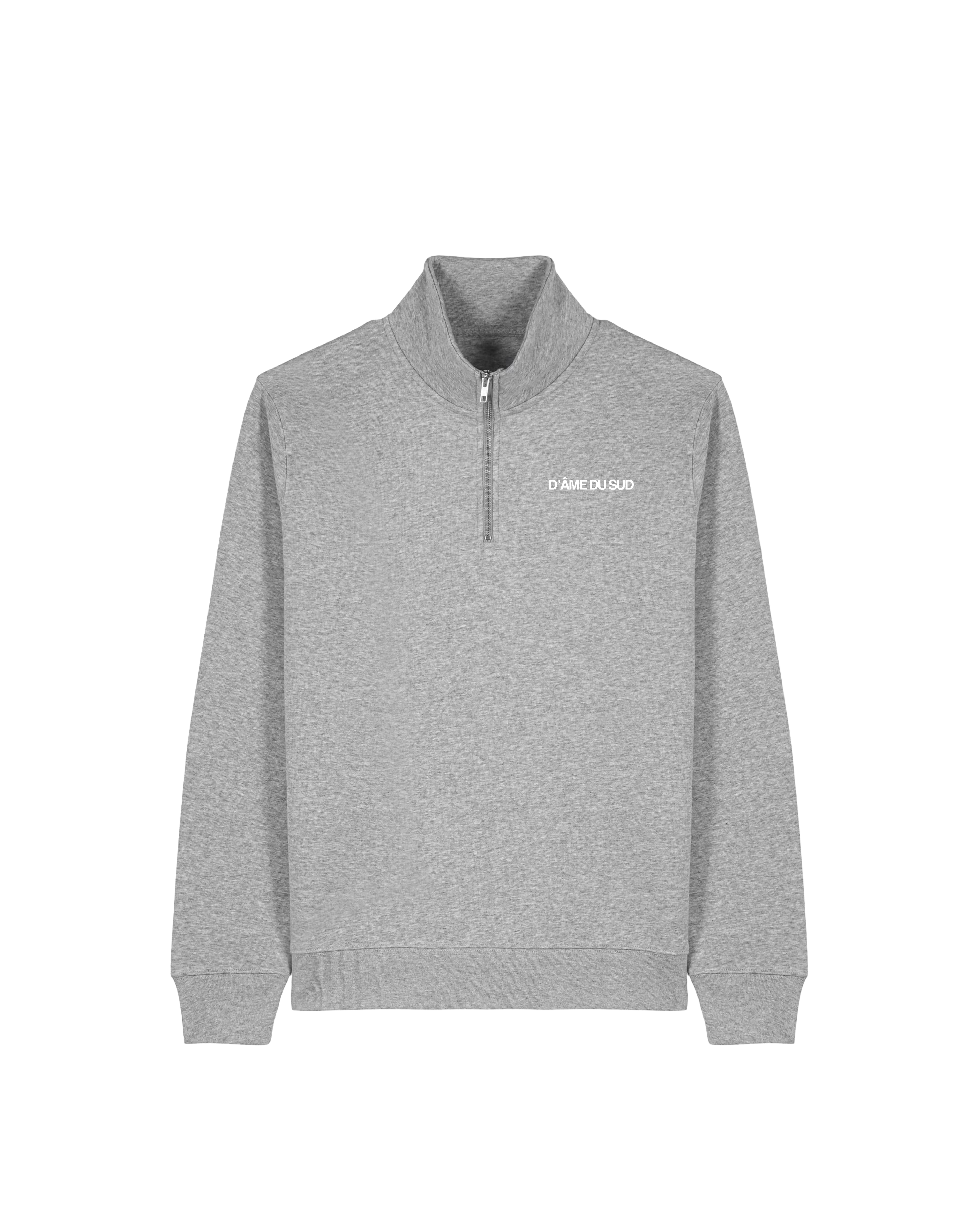 Le Quart Zip D'Âme - Gris