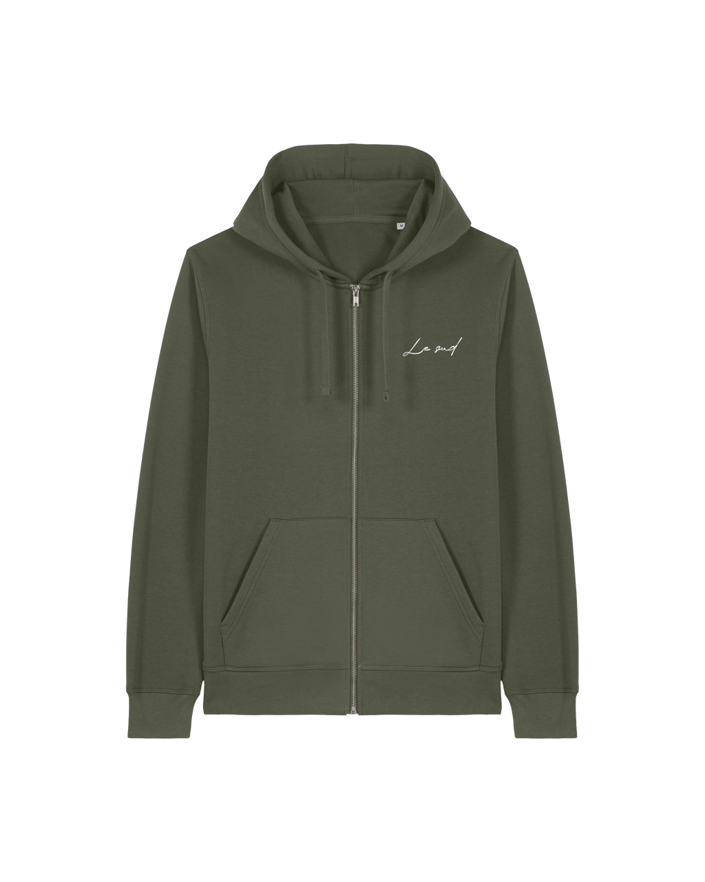 Le Pull à Zip Ville - Kaki