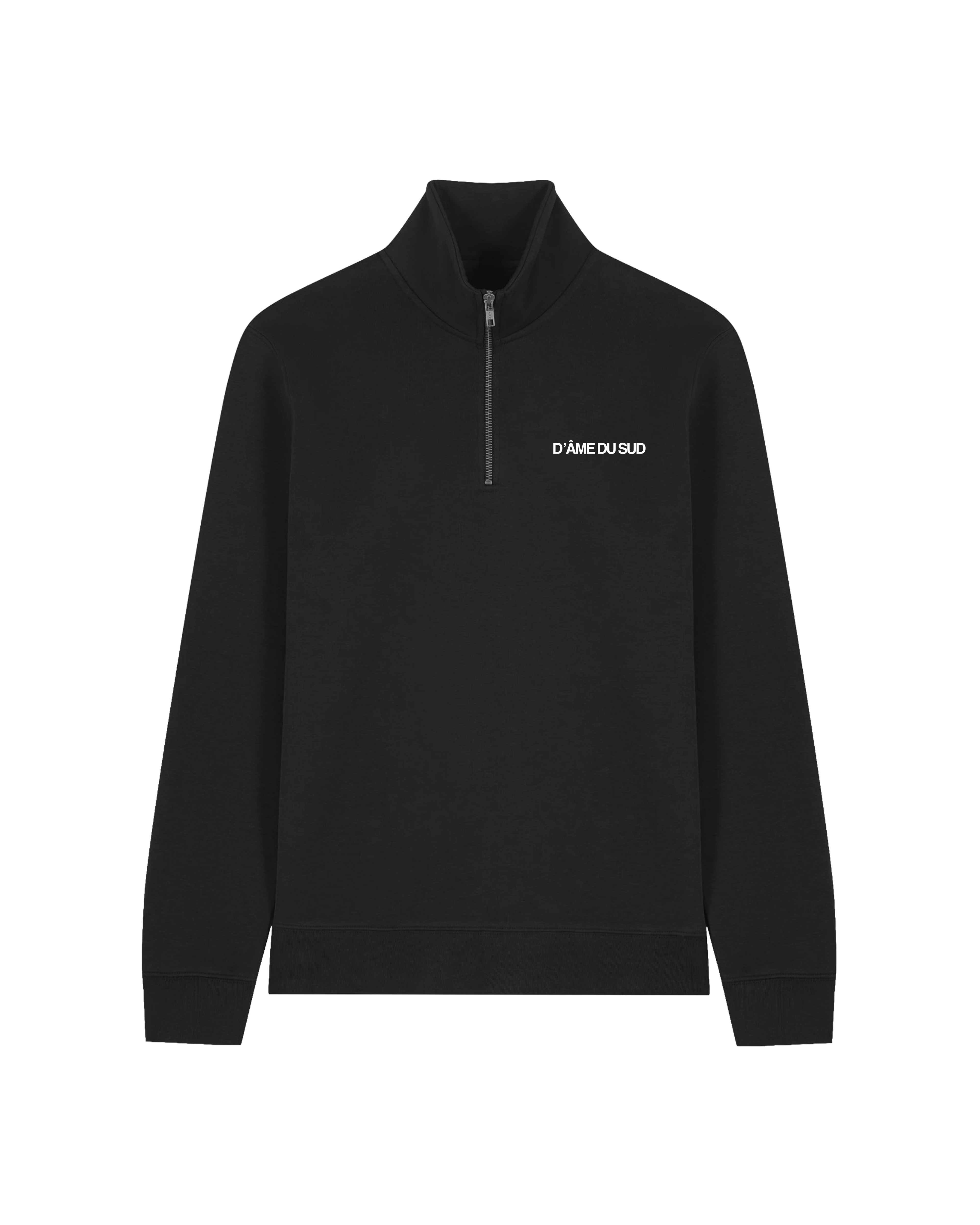Le Quart Zip D'Âme - Noir