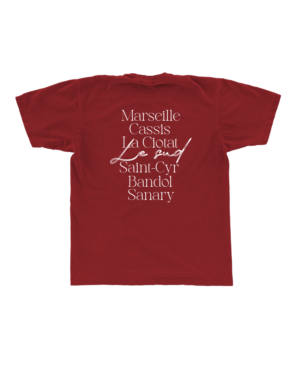 Le Tee-Shirt Ville - Rouge