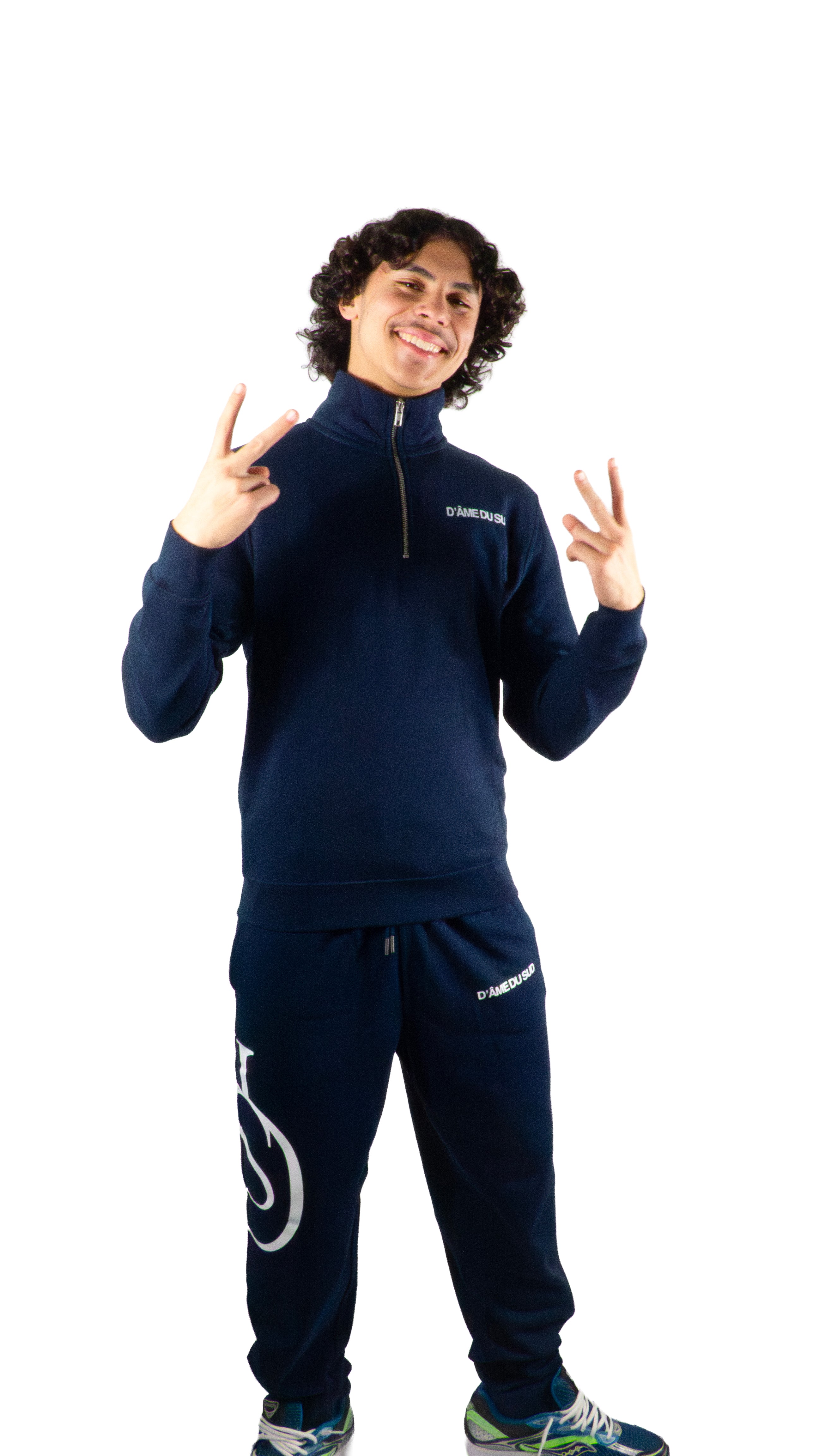 Le Quart Zip D'Âme - Marine